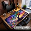 Tree of Life Theme Custom Mouse Pad Personalized With Name Text Customized Desk Mat For Office Home Decor