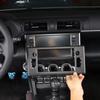 Carbon Fiber Car Center Dashboard Navigation Screen Frame Trim For Toyota GR86 For Subaru BRZ ZD8 -2025 Cover Accessories