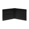 Bally Logo Stamp Calfskin Wallet Men Wallet Black 6308573
