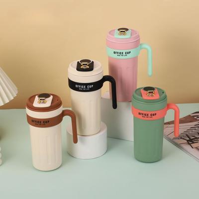 316 rustfritt stål smart vakuumkopp bil kaffekopp for menn og kvinner med håndtak Student bærbar kopp gave