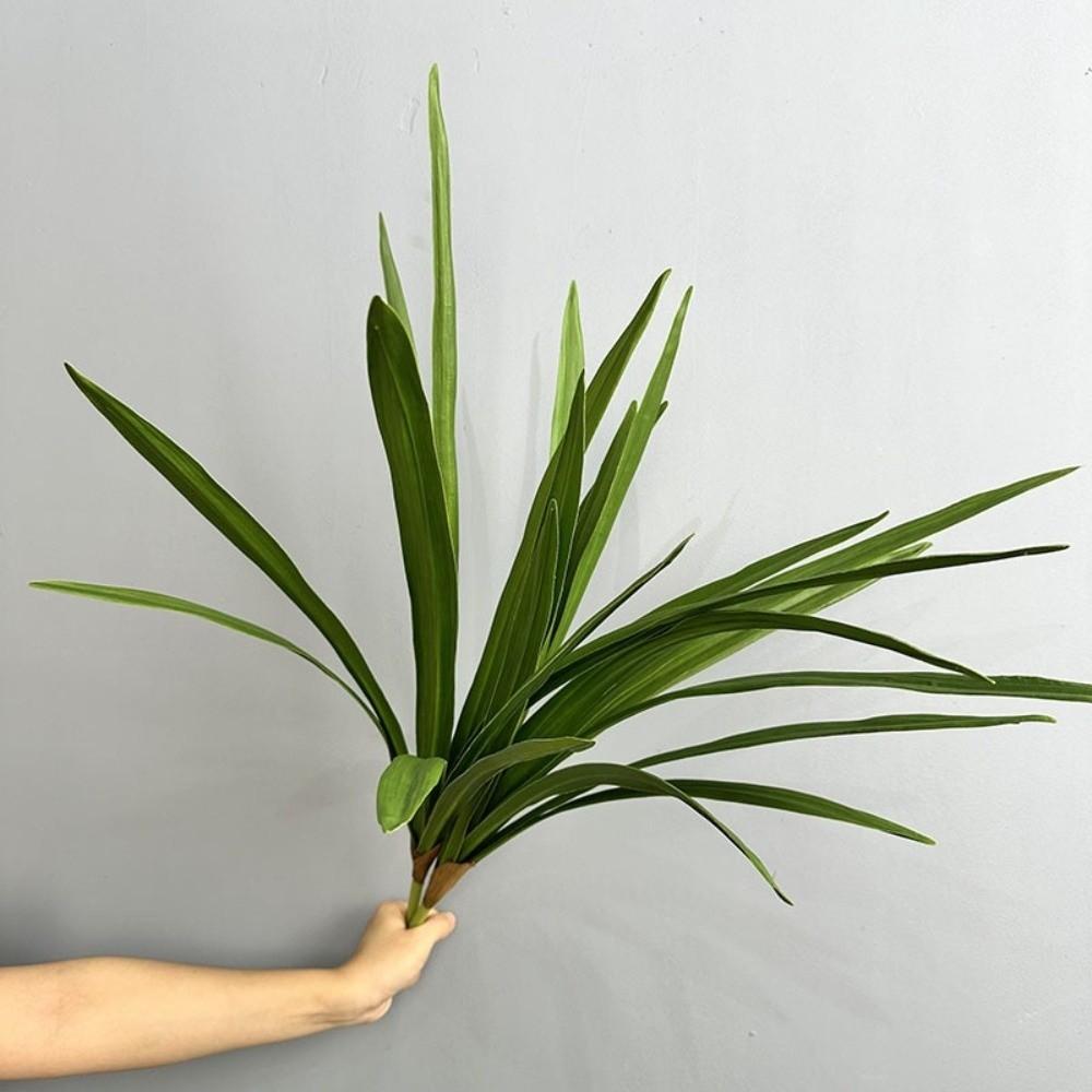 DIY Artificial Sword Orchid Leaves 61cm Fake Spider Plant Realistic Faux Plants  Wedding