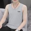 Men's Slim Fit Round Neck Pullover Vest - Trendy, All-Match Sports Sweatshirt
