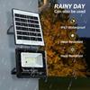 Solar Flood Lights Outdoor Waterproof IP67, 6500K Dusk to Dawn, Remote Control for Porch, Patio, Garden