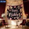 Party Backdrop Pink Photo Booth Background Front Door Decor