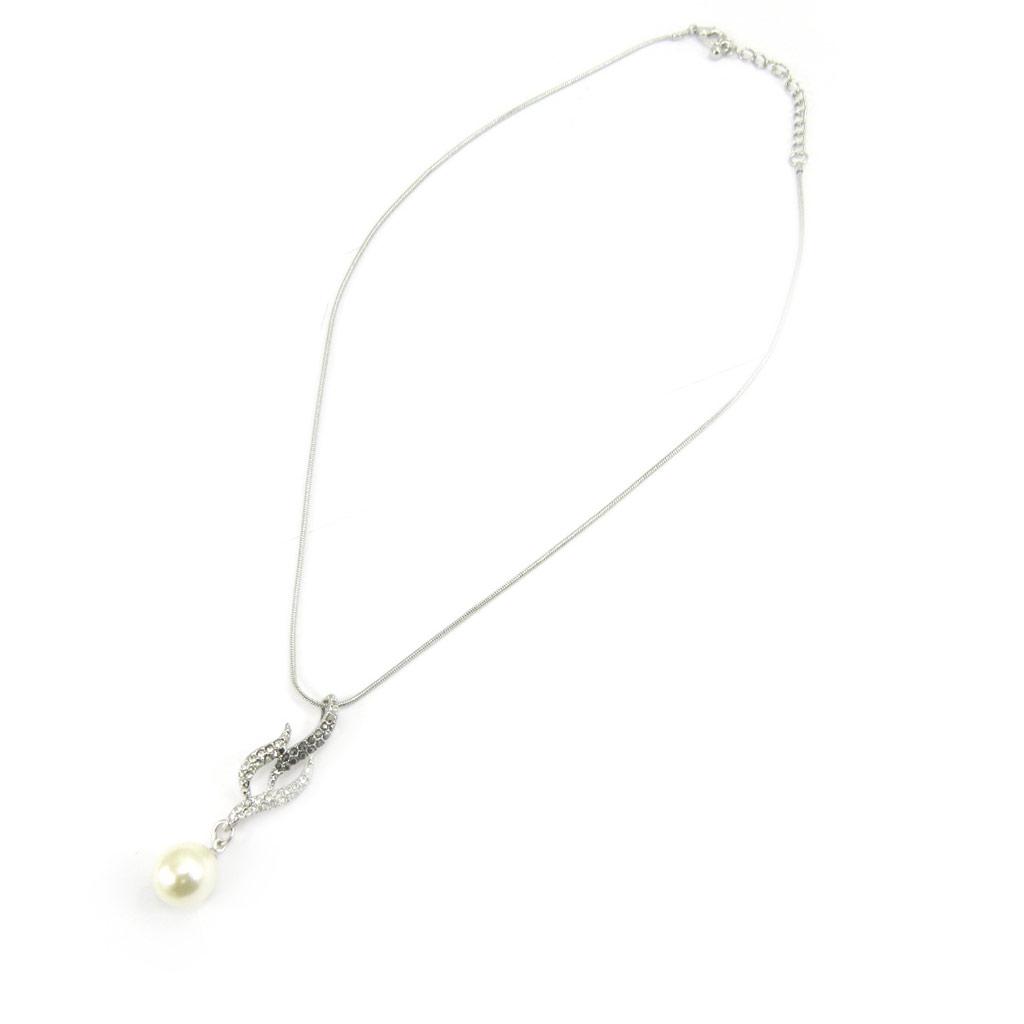 Les Trésors De Lily [L1621] - Ivory 'Sissi' Necklace
