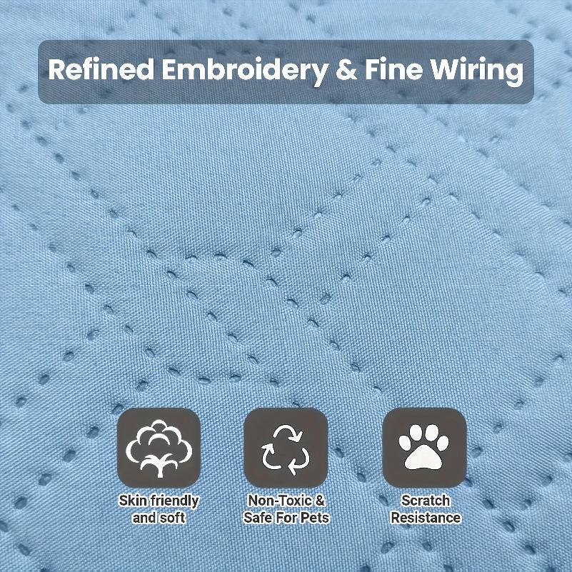 New Dog Cooling Mat Summer Washable Portable Pet Coolings Pad for Dogs Cat Ice Silk Blanket Sofa Breathable Sleeping Mat
