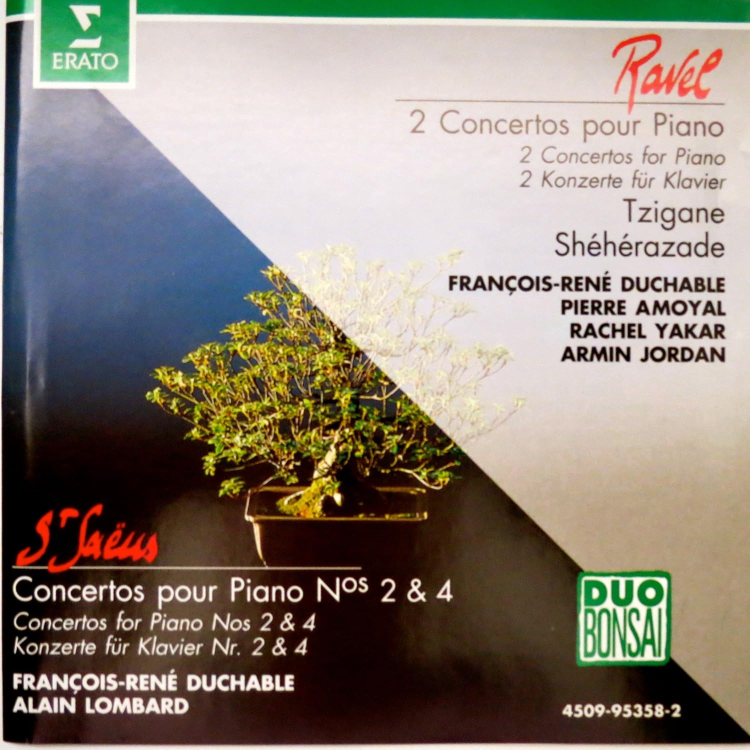 

CD CLASSIC - Ravel/Saint-Saens - Piano Concertos 4509953582 Japan Soul/Funk Used