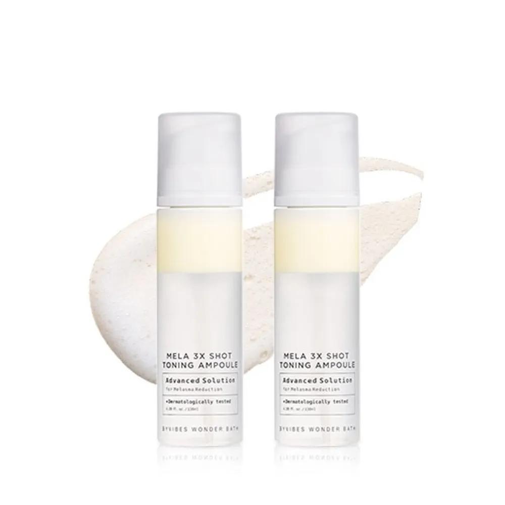 Cho Sung Ah WONDER BATH Mela 3X Shot Toning Ampoule 130ml 1+1