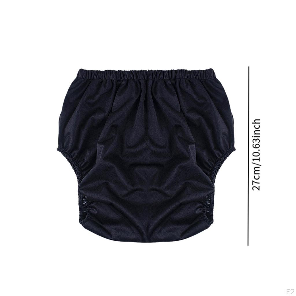 Adult Cloth Diaper ,Diaper Pants, Washable , Elastic Undewears Soft for Elderly Senior People Old