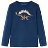 Kids' Long-sleeved T-shirt Navy Blue 92/104/116/128/140