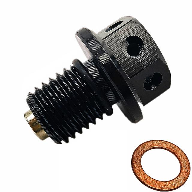 Magnetický CNC šroub vypouštěcí zátky oleje pro Kwasaki ER4N ER6N ER6F Z1000 Z650 Z250 Z750 Z800 ZR750 ZX6R 7R 10R ZX11 12R 14R KLX125