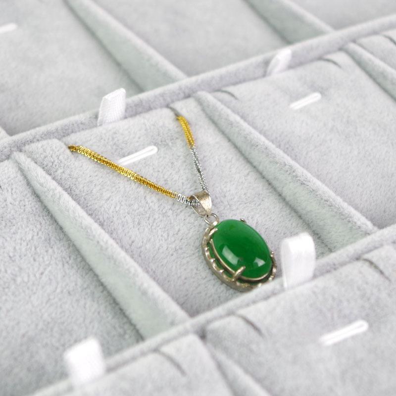 Zestaw biżuterii z lodowego aksamitu: Taca, Rama, Manekin, Przechowywanie naszyjników i bransoletek