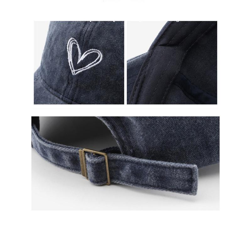 Love fashion retro trendy washed old cap men's outdoor women's sunscreen sun shade baseball hat