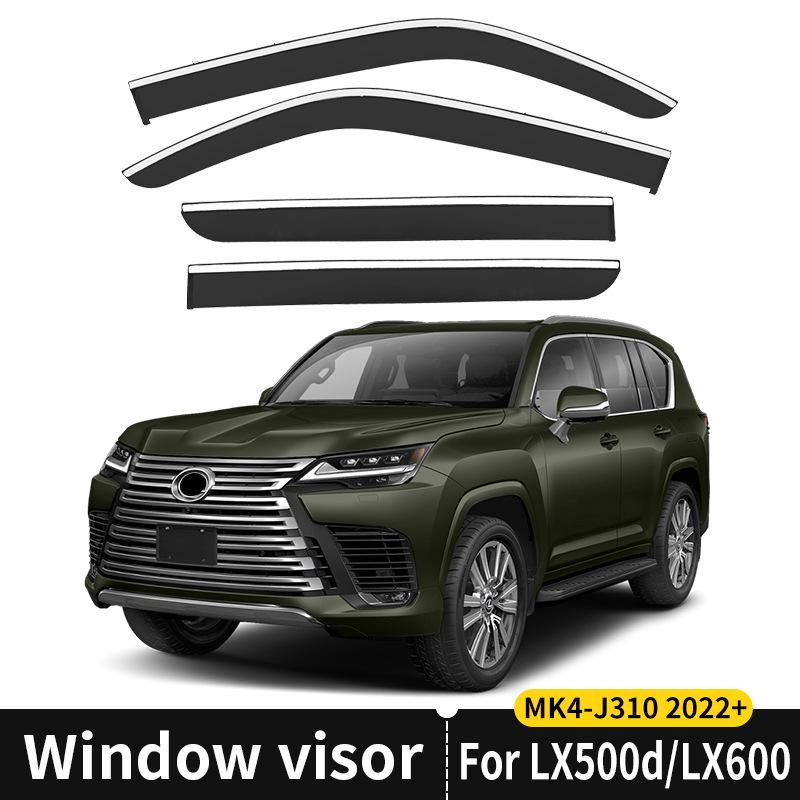Compatible Rain and Sun Visor for Lexus LX450 LX470 LX570 LX500 Window