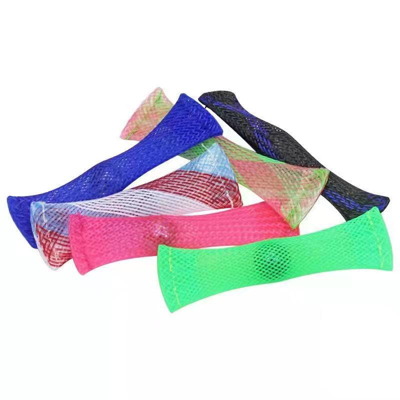 Cross-border Woven Mesh Tube Bead Stress Relief Toy