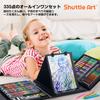 Shuttle Art Art Set with Colored Solid Coloring Watercolor Pencil Palette and Portable Storage Portable Educational Gift for Preschool and Elementary