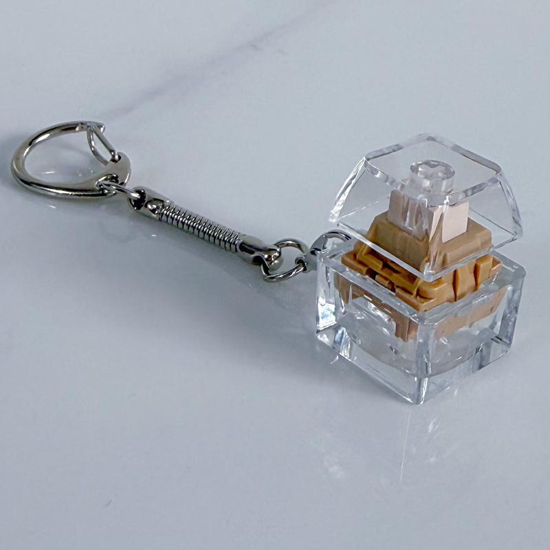 1/2/3/4/9 Tasten Tastatur Spielzeug Tastenkappe Schlüsselanhänger Stressabbau Fingerspitzen Gadget Dekompression Spielzeug Klicker Spielzeug