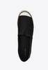 Wittchen Men's Espadrilles With Braided Toe Black, Black Textile Material