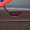 Carbon Fiber Central Armrest Box Switch Cover Trim for Chevrolet Corvette C8