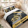 Custom Name Bedding Set 3 PiecesFC Köln Print Duvet Cover + 2 Pillowcases Soft Bed Decor