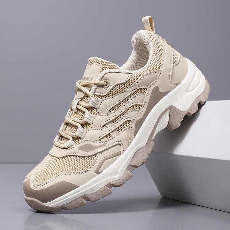 Wander-Sneaker in Übergröße 46 für Damen & Herren - Rutschfeste High-Top-Outdoorschuhe für Bergsteigen, Camping & Reisen