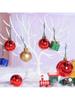 100Pcs/set Christmas Ornament S Shaped Hooks Plastic Hook Xmas Tree Balls Pendant Hanging Holders for Home New Year Party Decor
