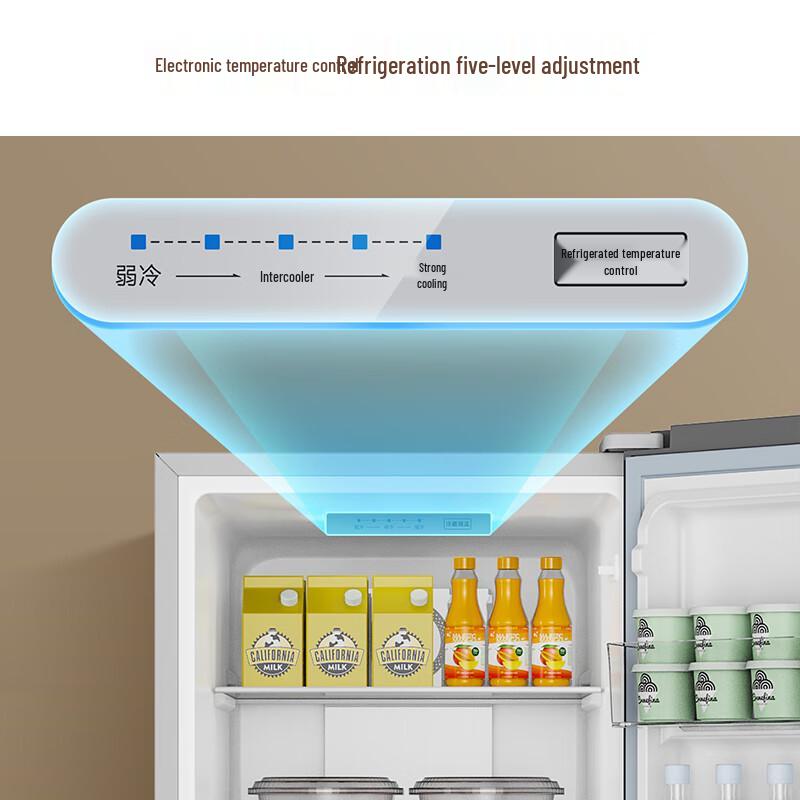 SKYWORTH 188L Frost-Free Two-Door Refrigerator