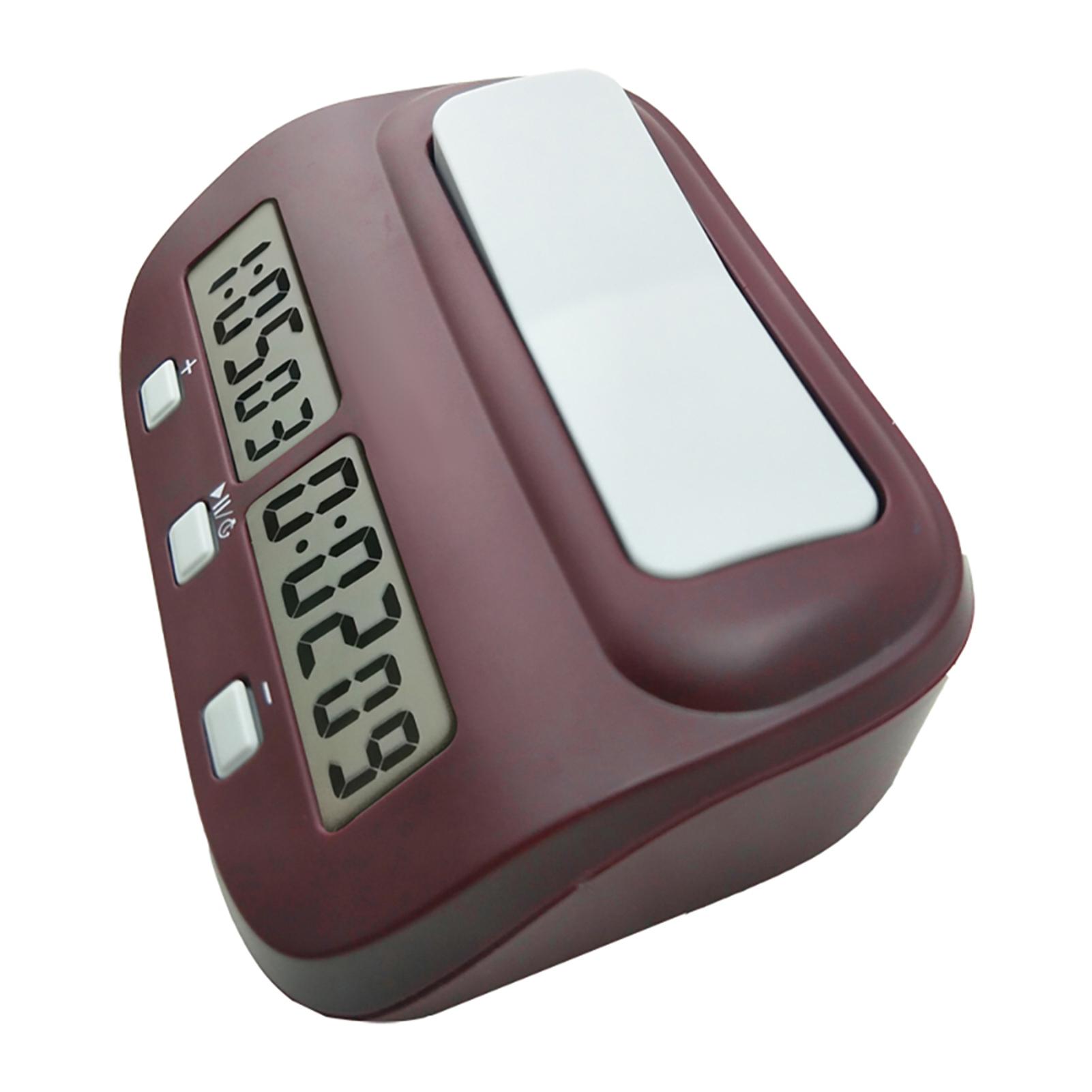 Professional Digital Chess Clock Count Down Chess Timer with Alarm Electronic Board Game Competition Master Tournament