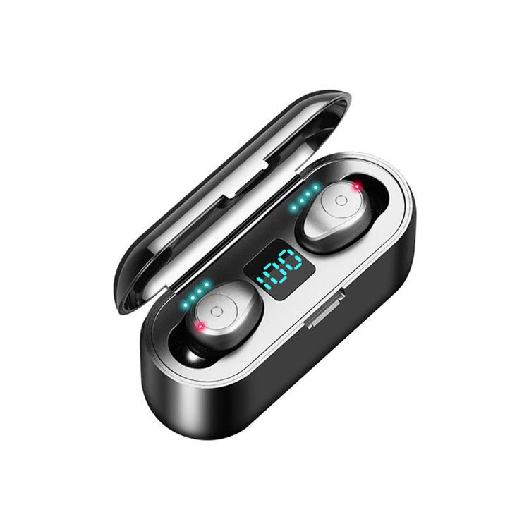 Original TWS Bluetooth 5.0 Earphones with Touch Control, Noise Reduction, Digital Display, and Sports Waterproof Design