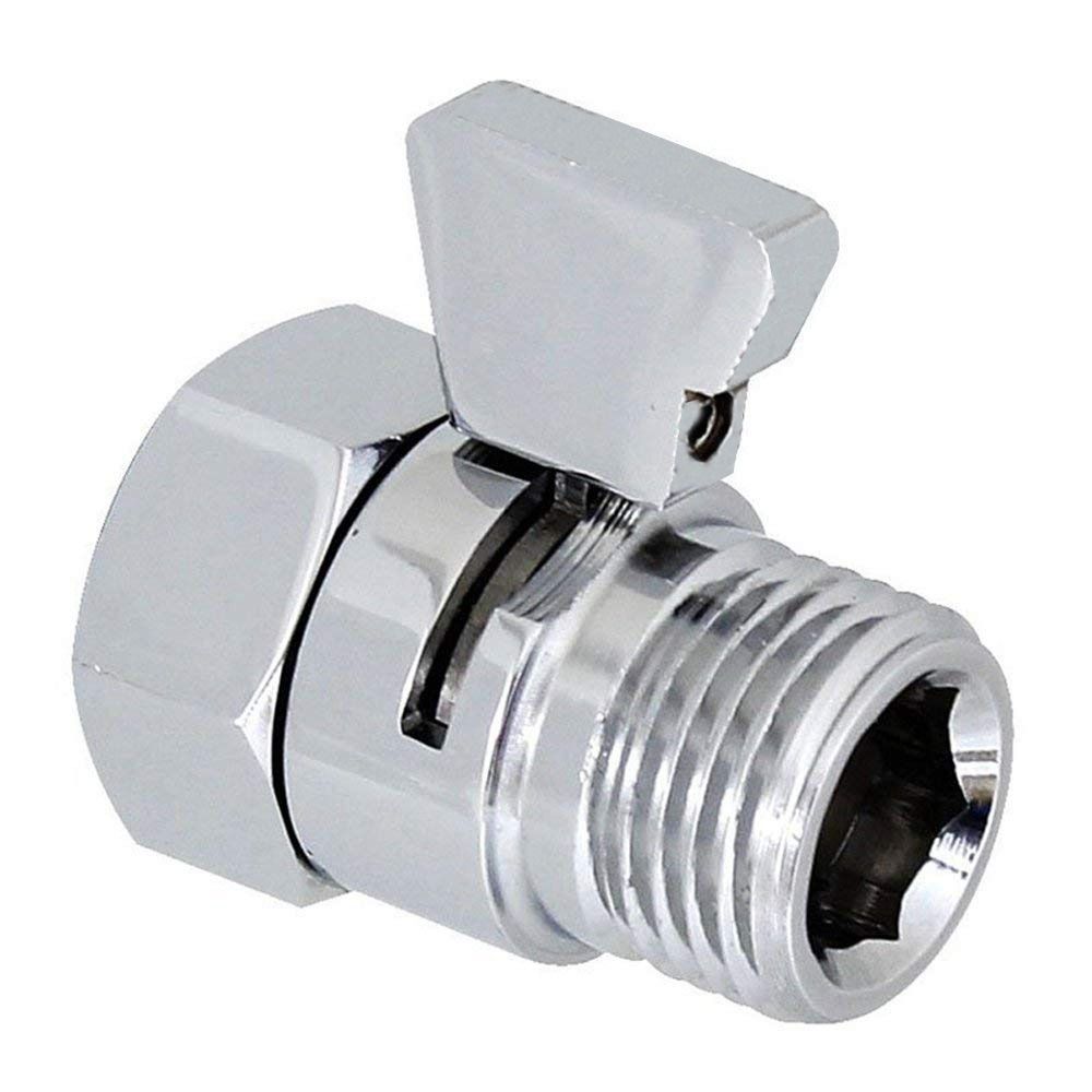 

Brass Water Flow Sliver Regulator Durable Switch Connector Shower Head