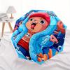 Tony Tony Chopper One Piece Automatischer Klappschirm mit stabilem Eisengestell, Tragbarer Kompakter Reiseschirm Ganzjahresnutzung Partys 0807070