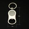 Beer Bottle Opener Keychain, Unique Zinc Alloy Keyring, for Bar, Restaurant, Home