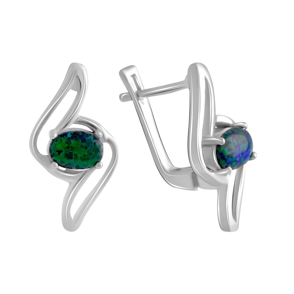 

Срібні сережки з опалом 0.543ct (2125433)