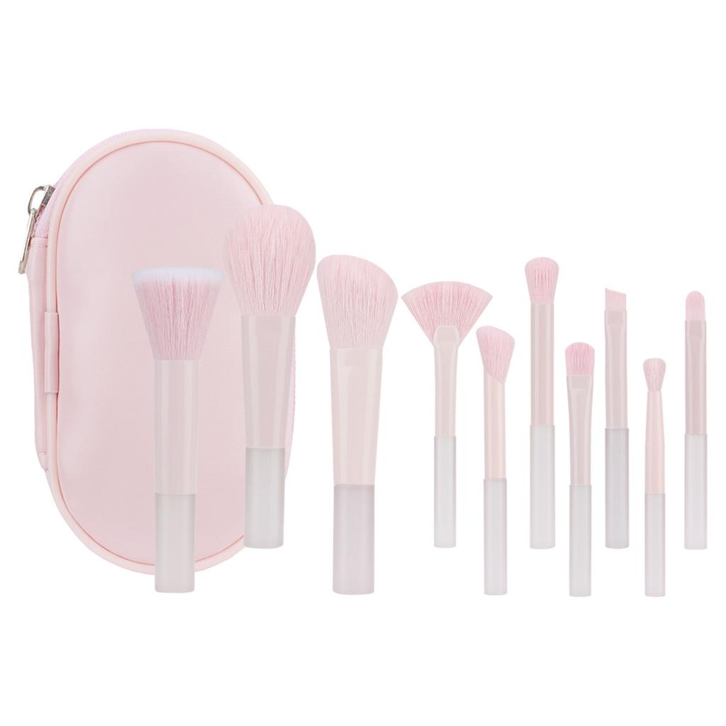 Amazon 10 RT transparent rod spray YouTube + powder pack mini soft loose powder eyeshadow brush beauty tool