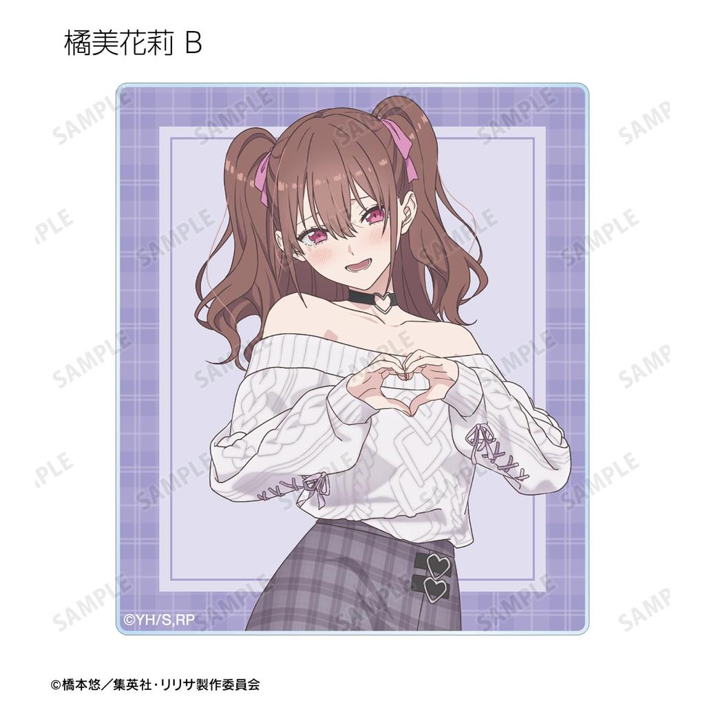 TV anime "2.5-Dimensional Temptation" original illustration checkered outfit ver. trading acrylic card box of 8