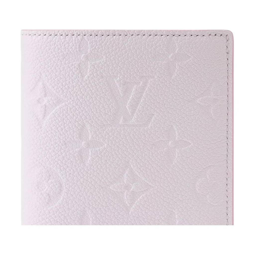 Louis Vuitton Painted Edge Monogram Passport Holder Playful Compact Design Women Accessories Sweet-Lavender M28990