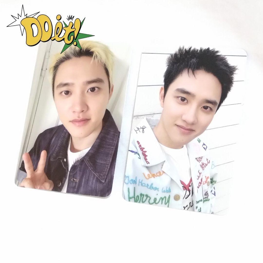 

[USED] Do Kyungsoo Seoul Concert Admission Bonus Trading Card Set of 2 (DO it Tour Limited Edition)