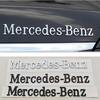 3D ABS Car Badge Rear Trunk Logo Mercedes-Benz Sticker Emblem Decoration For Mercedes Benz AMG W108 W124 W126 W140 W205 W201