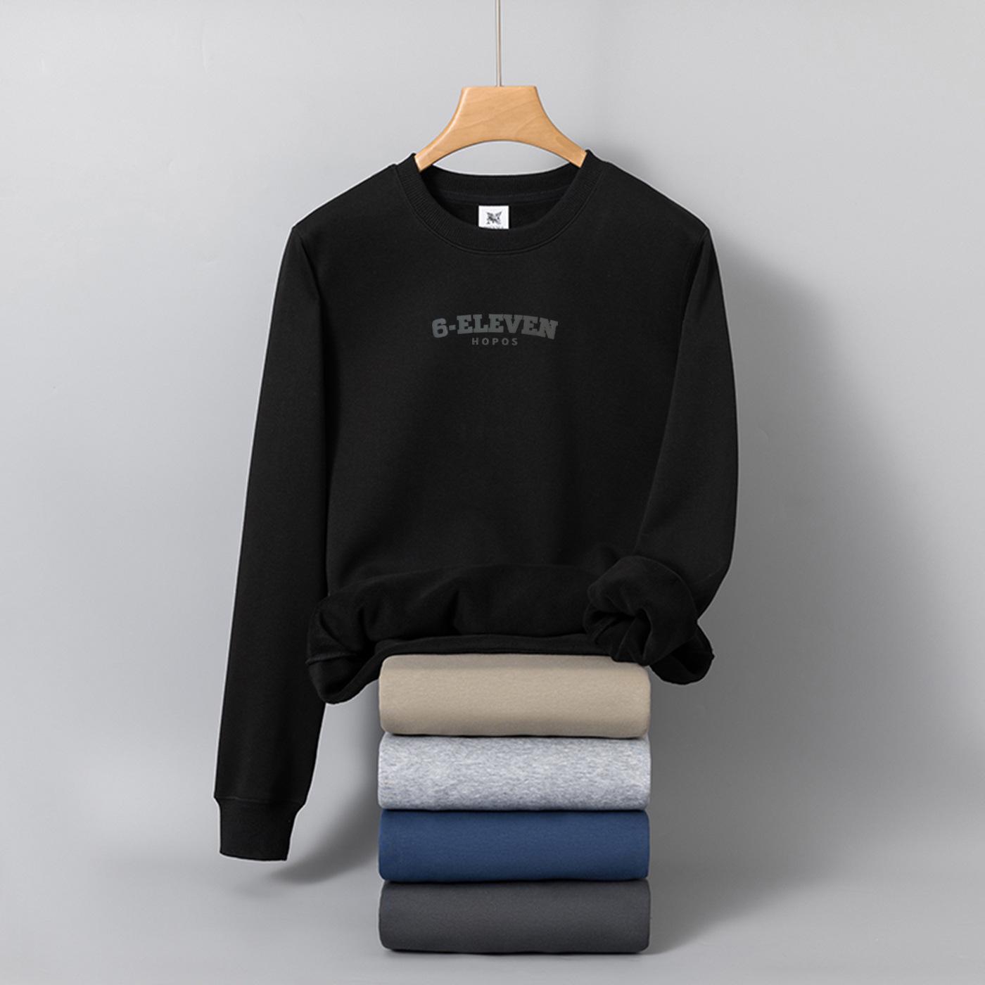 Men s Plus Size Fleece Sweatshirt - Winter Warmth Round Neck Pullover L (100-120 Jin)