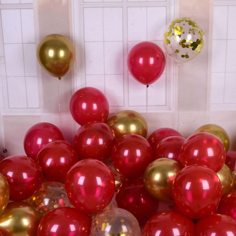 Birthday Balloon Set Birthday Scene Arrangement Latex Balloon Party Internet Celebrity Balloon