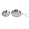 1Set Rustless Steel Food Eating Utensils Outdoor Cookware Set  Restaurant Catering