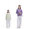 Li Ning Outdoor CF Soft Skin-Friendly Water-Resistant Loose Round Neck Sweatshirt Women Sweatshirt Mineral-Purple AWDW172-4
