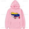 Venezuela Libre Sweatshirt Hasta El Final Con Venezuela Gift for Venezuelans Spring and Autumn Long Sleeve Men Pullovers