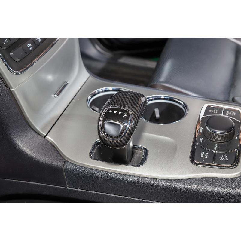 Car Gear Shift Lever Knob Head Decoration Cover for Jeep Grand Cherokee 2014 2015 Chrysler 300C 2012-2014 Interior