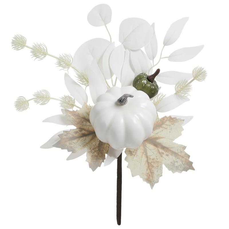 1Pcs Pumpkin Branches Halloween Maple Leaf Decor Home DIY Crafts Harvest Autumn Decoration Artificial Maple Leaf Navidad Decor