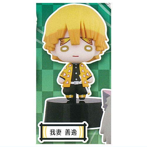 

Фигурка Demon Kimetsu no Yaiba Nitotan, талисман Zenitsu Gacha Gacha, капсульная игрушка-убийца: [3. Агацума] (один предмет)