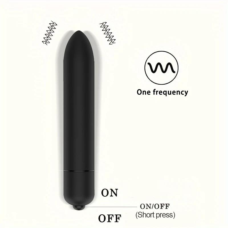 Mini Bullet Vibrator, Sex Toys, Sexy Toys, Sexual Toys for Women, Adult Toys Vibrators - Single Frequency