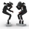 Idei MOC Supervedete Muzicale Cântăreți Dansatori MJ Model Michael Jackson's Piese de Construcție Cărămizi Jucării Educative pentru Copii Cadou de Crăciun
