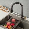 Stainless Steel Retractable Kitchen Sink Faucet