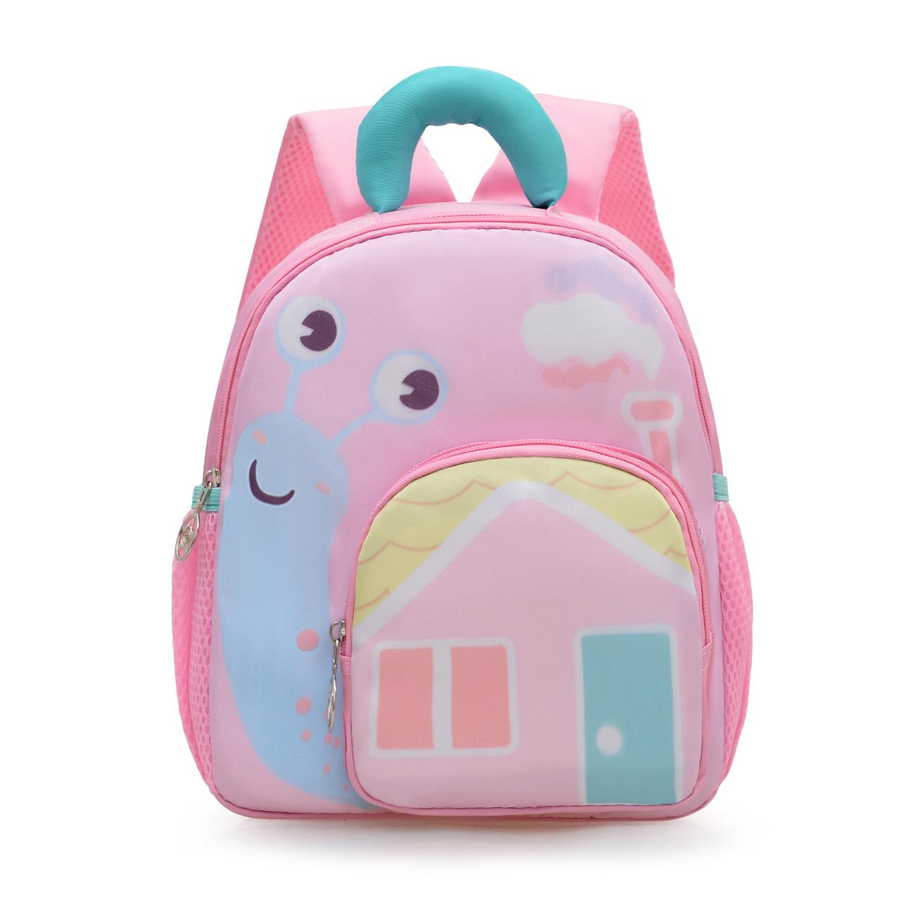 

Милый мультяшный рюкзак для детского сада для детей 3-6 лет - Большая вместимость, конструкция с двумя лямками 25*10*30cm розовый